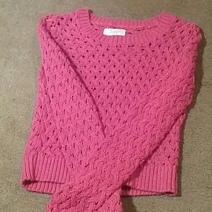 Pink Glittery Justice Sweatshirt